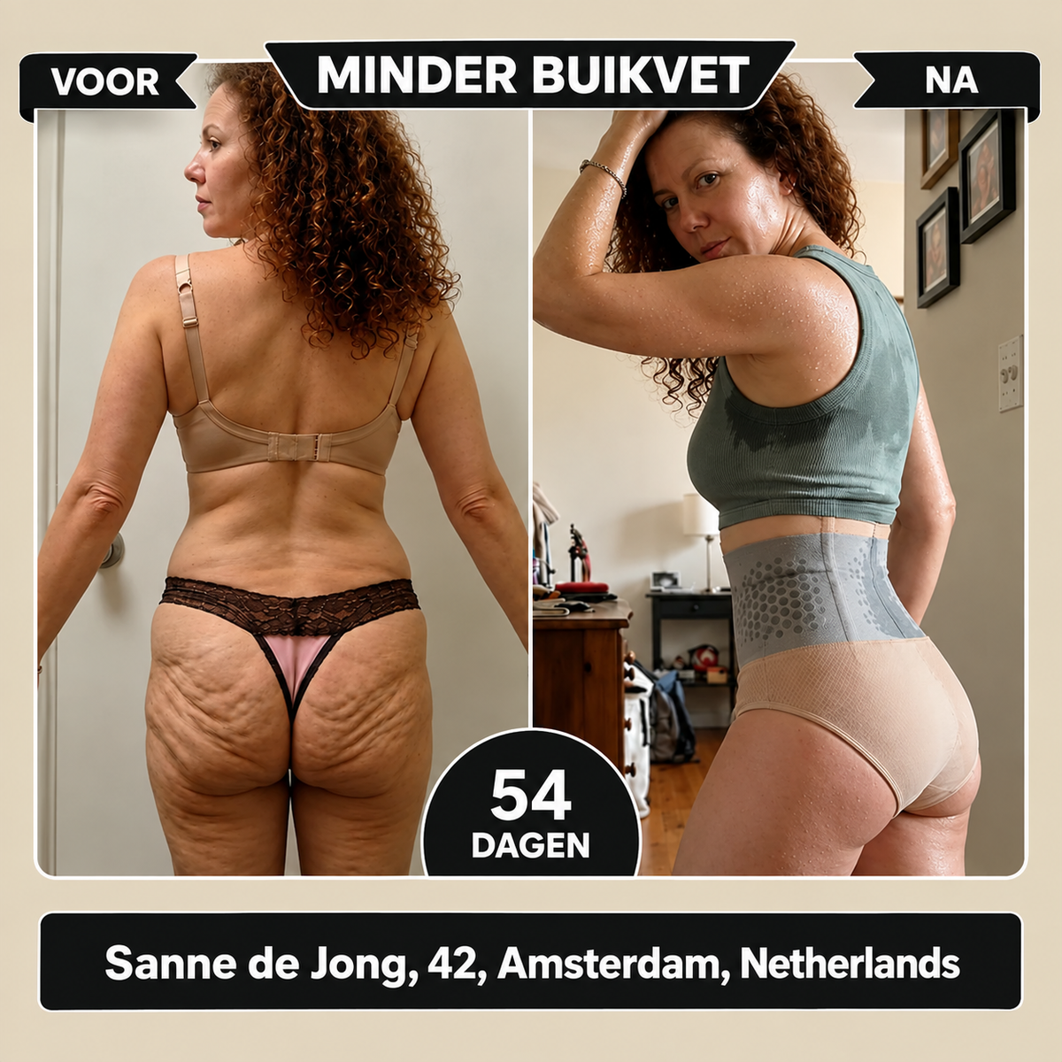Actieve vetverbrandingsshort